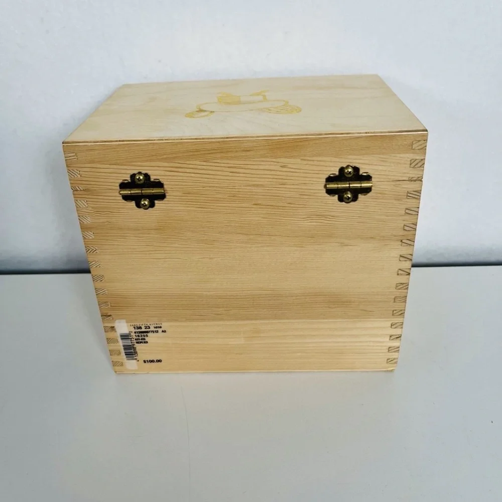 Saks Fifth Avenue Charles Fradin Home Oversize Recipe Box and Refills - NEW